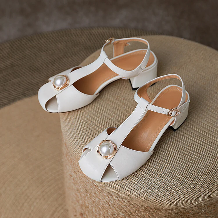 Fairy Hollow Shoes Summer French Sandals Women - Image 3