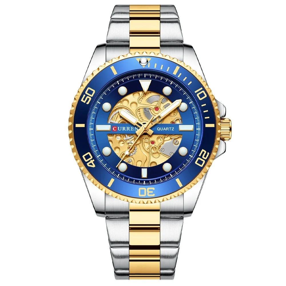 Business Quartz Mens Waterproof Round Watch - Image 6