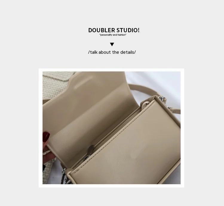 Niche Baguette Bag Korean Style Simple Underarm Shoulder Bag - Image 3