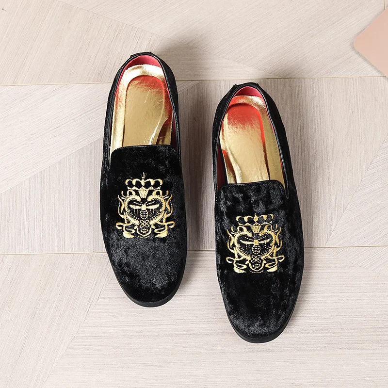 Mens Embroidered Shoes - Image 7