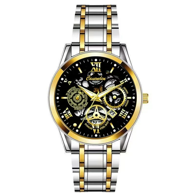 Waterproof Luminous Hollow Out Mens Watch - Image 3