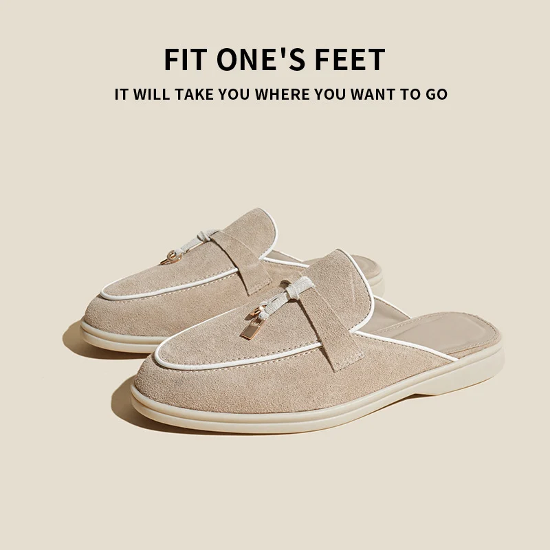 Tassel-button Versatile Soft Shoes For Women - Image 3