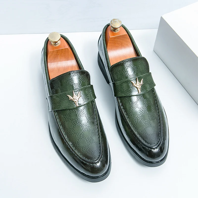Mens Business Dress Leather Shoes For Summer And Autumn - Image 6