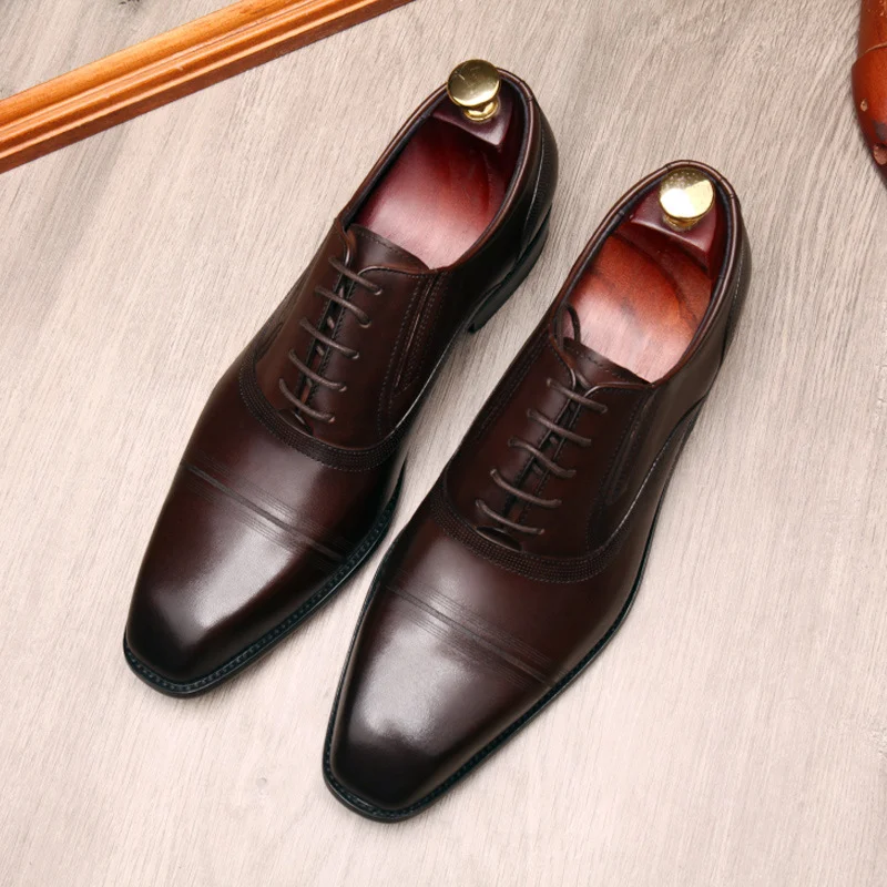 Fashion Mens Formal Leather Shoes - Image 6