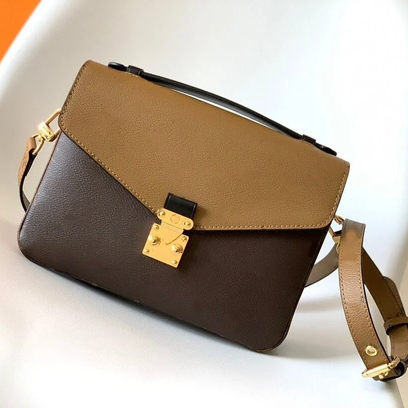 Women's Color Matching Messenger All-match Shoulder L Square Bag - Image 2