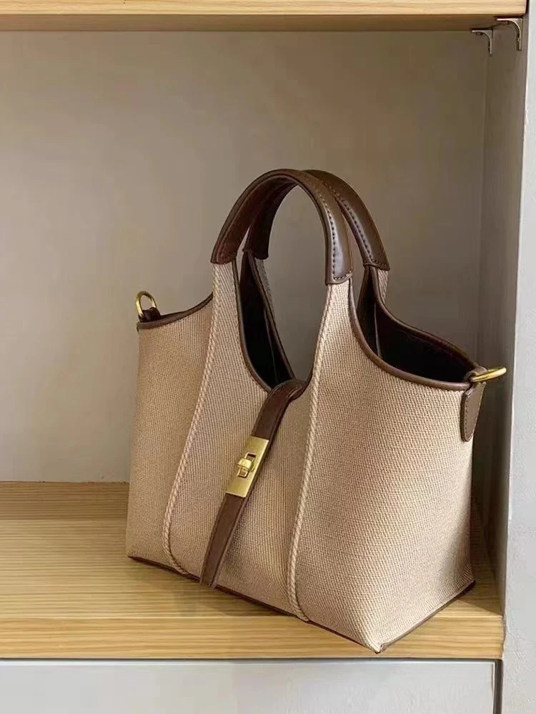 Vegetable Basket Simulated Leather Handbag Commuting Tote Bag Hand-held - Image 2