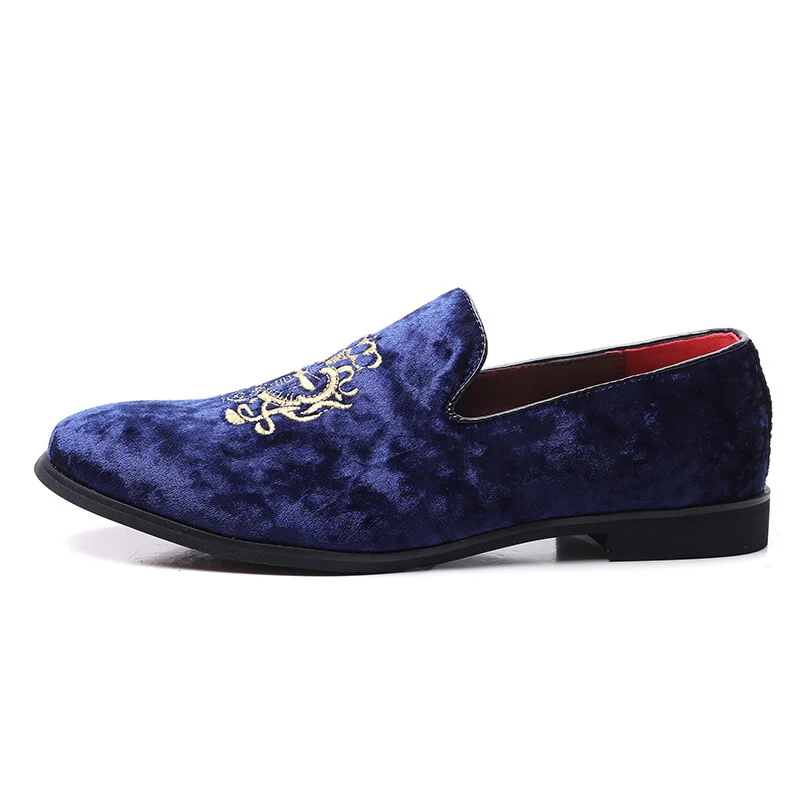 Mens Embroidered Shoes - Image 4