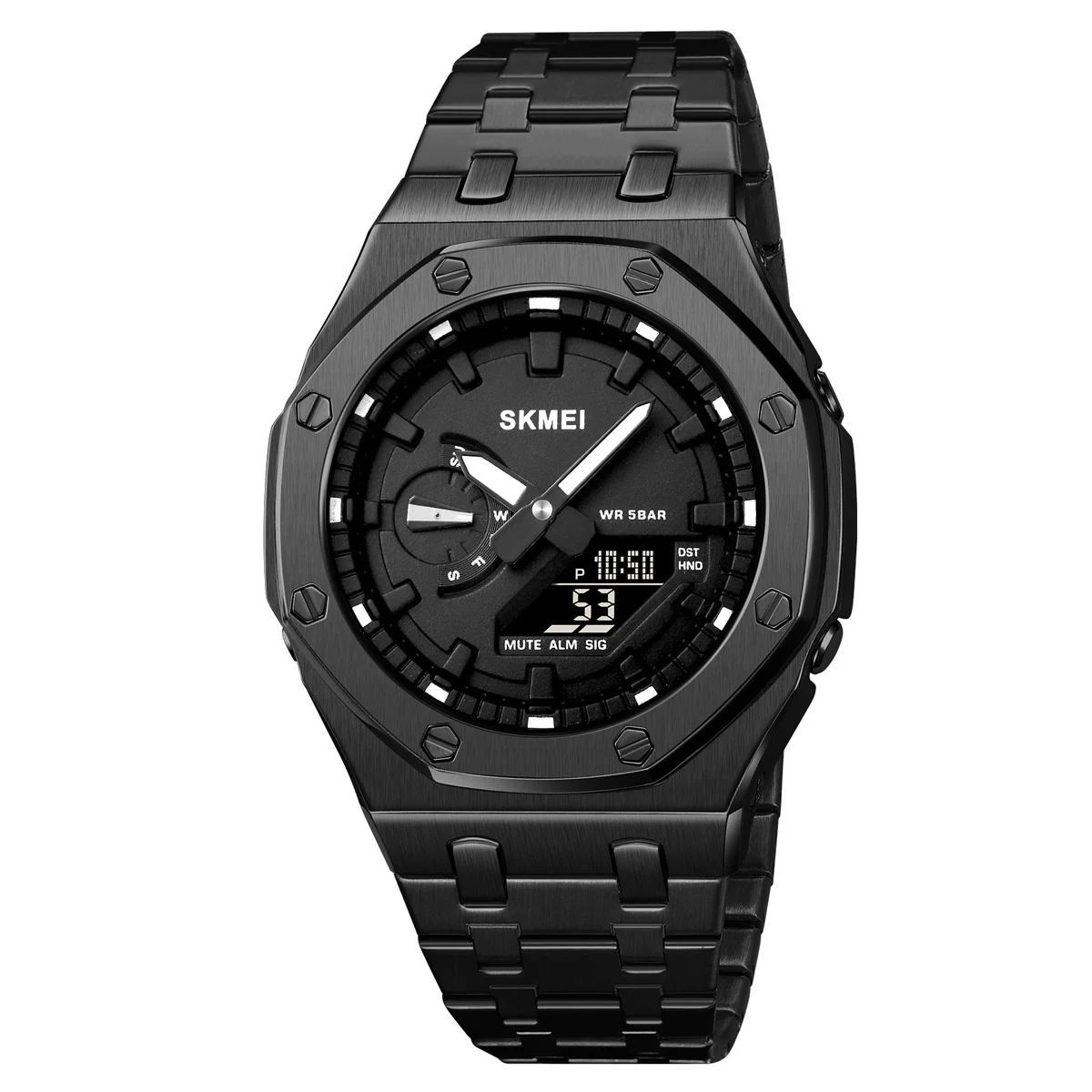 Men's Creative Multifunction Dual-Display Business Electronic Watch - Image 4