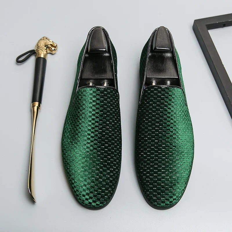 Trendy Casual Driving Leather Shoes For Men - Image 9