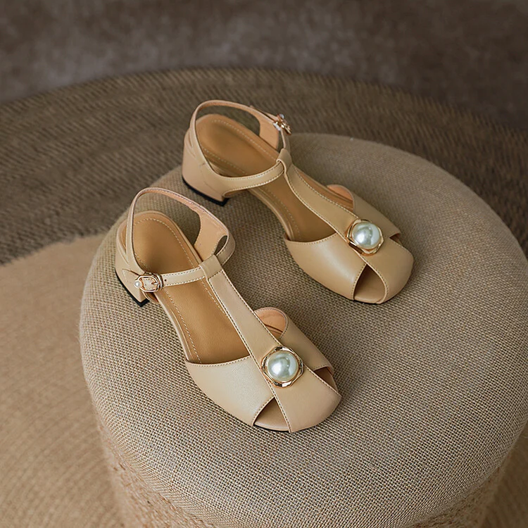 Fairy Hollow Shoes Summer French Sandals Women - Image 5
