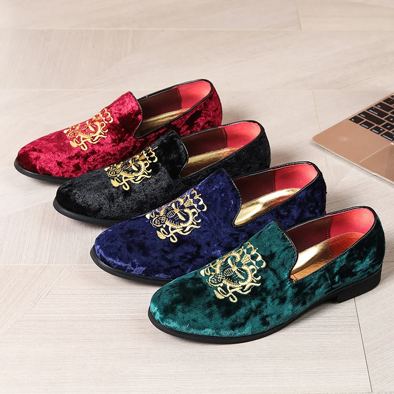 Mens Embroidered Shoes - Image 10