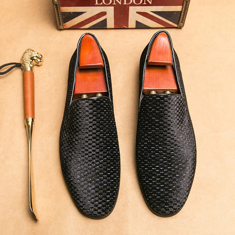 Trendy Casual Driving Leather Shoes For Men - Image 8