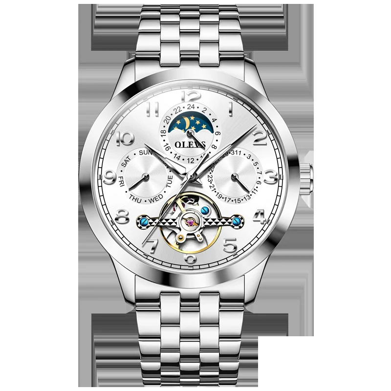 Luminous Waterproof Fully Automatic Mechanical Watch For Men - Image 6