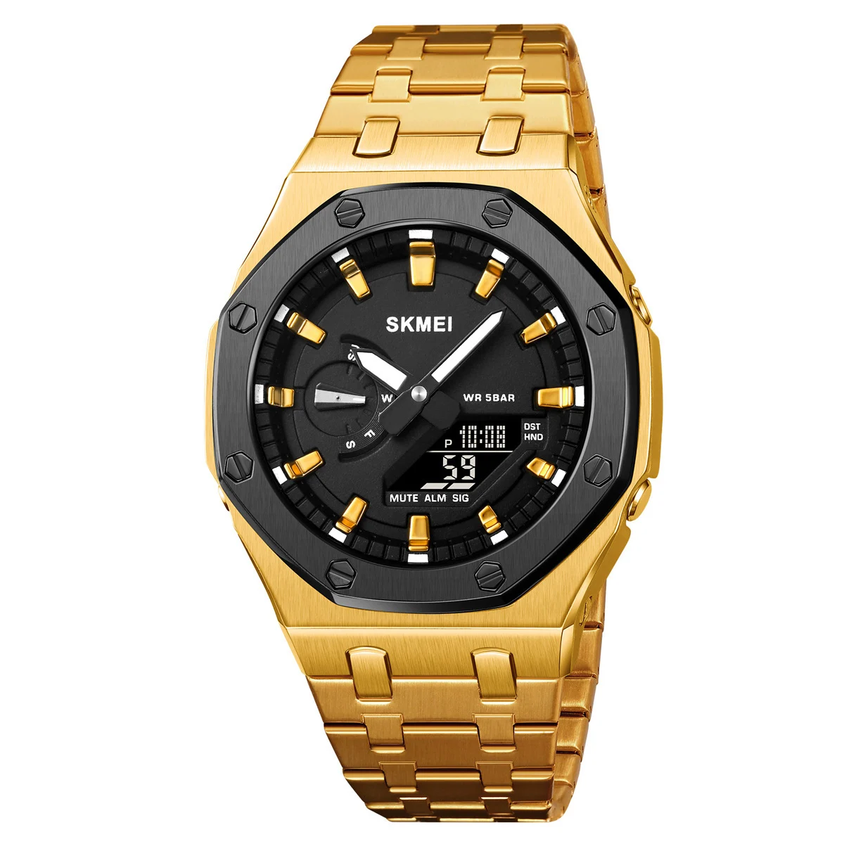 Men's Creative Multifunction Dual-Display Business Electronic Watch - Image 5