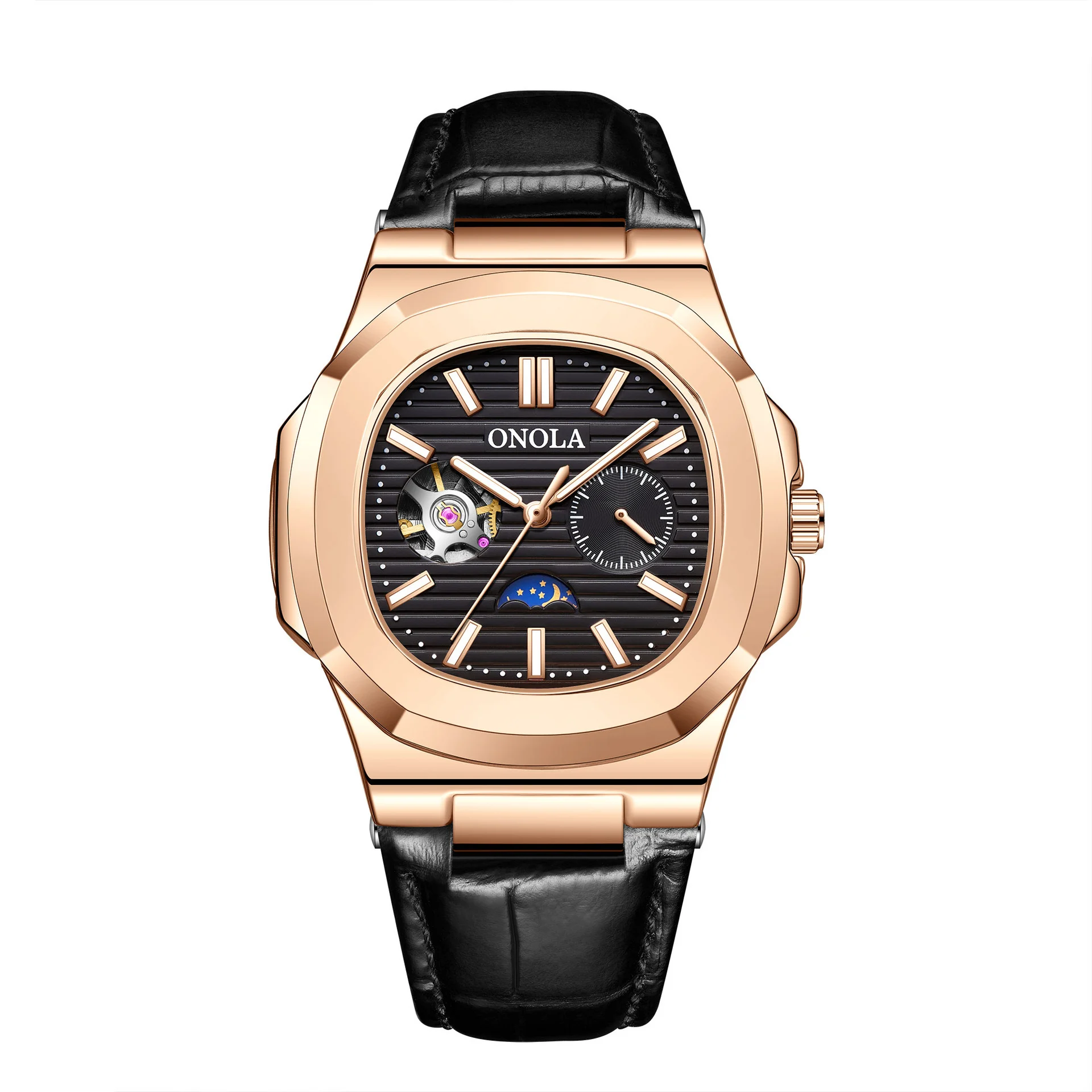 Mechanical Watch Sun Moon And Stars Design - Image 8
