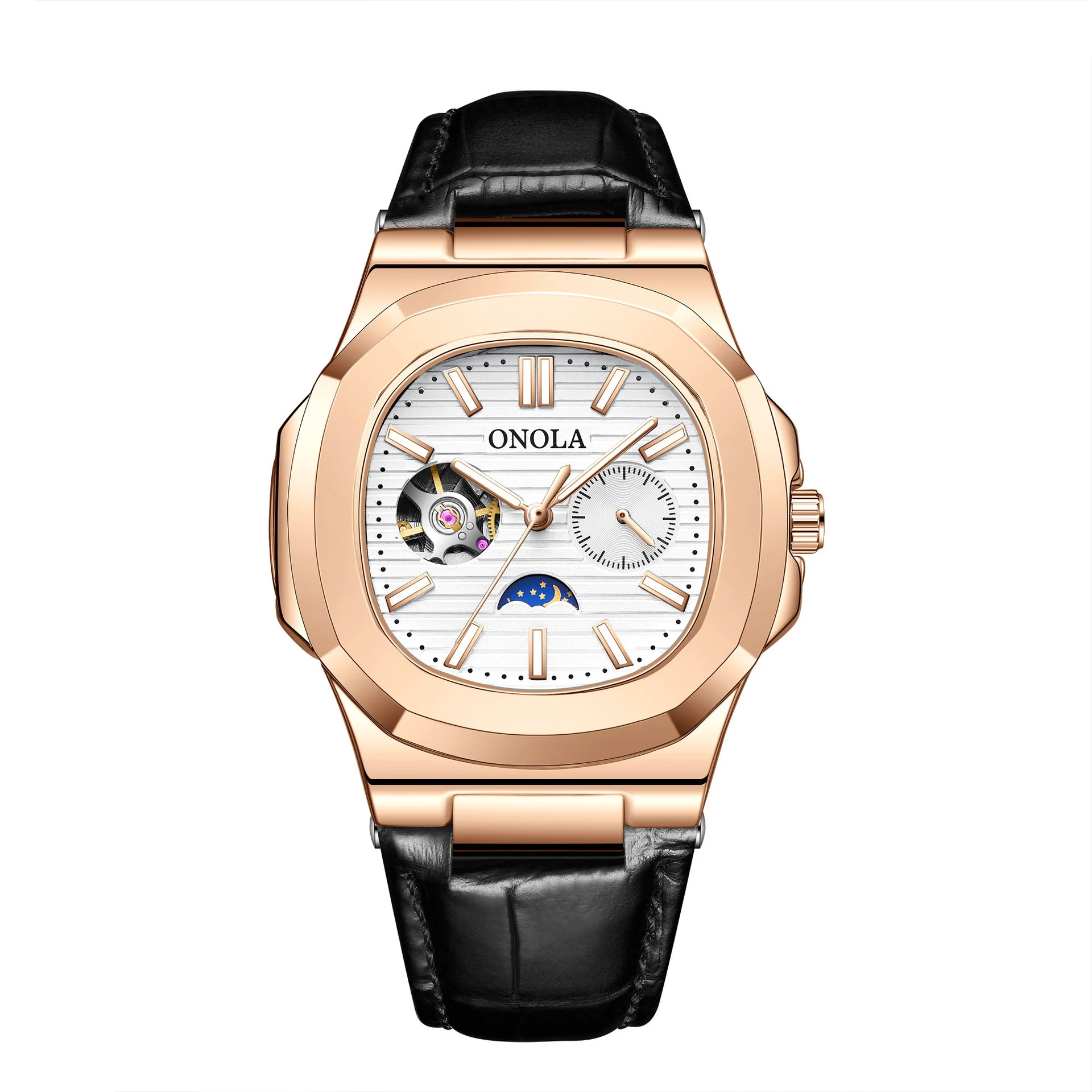 Mechanical Watch Sun Moon And Stars Design - Image 9