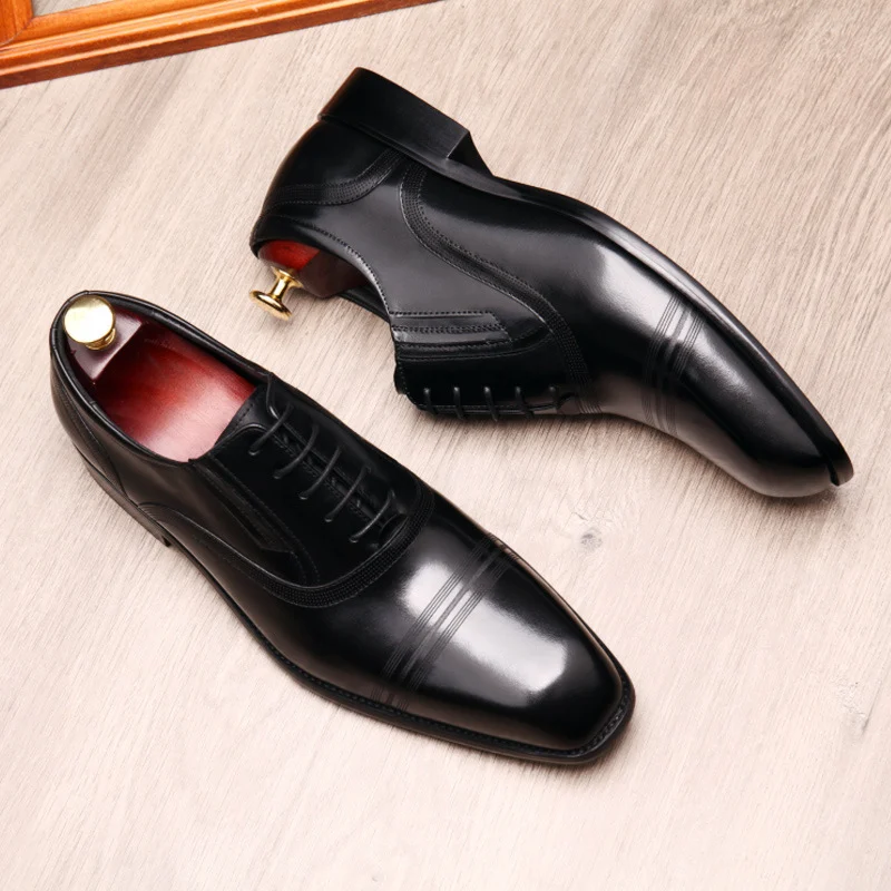 Fashion Mens Formal Leather Shoes - Image 2
