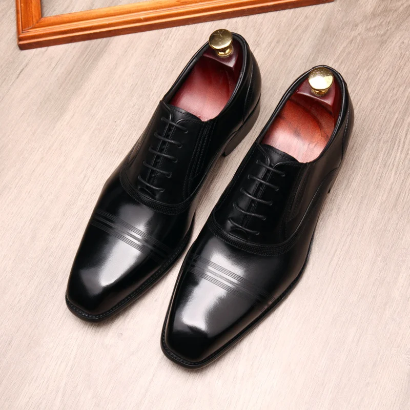 Fashion Mens Formal Leather Shoes - Image 5