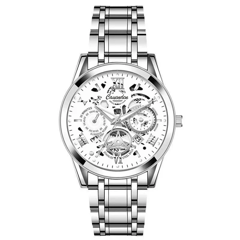 Waterproof Luminous Hollow Out Mens Watch - Image 7