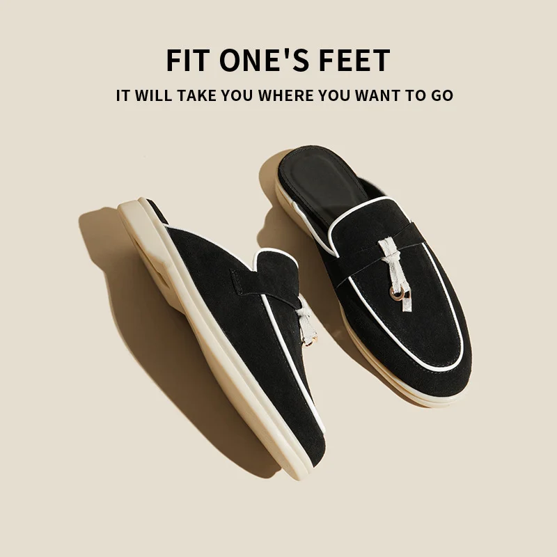 Tassel-button Versatile Soft Shoes For Women - Image 2