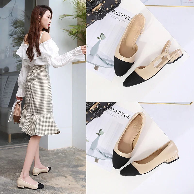 New Single Shoes Women Summer Ins With Skirt Shoes All-match Sandals - Image 4