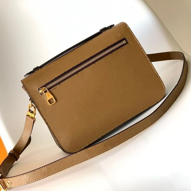 Women's Color Matching Messenger All-match Shoulder L Square Bag - Image 5