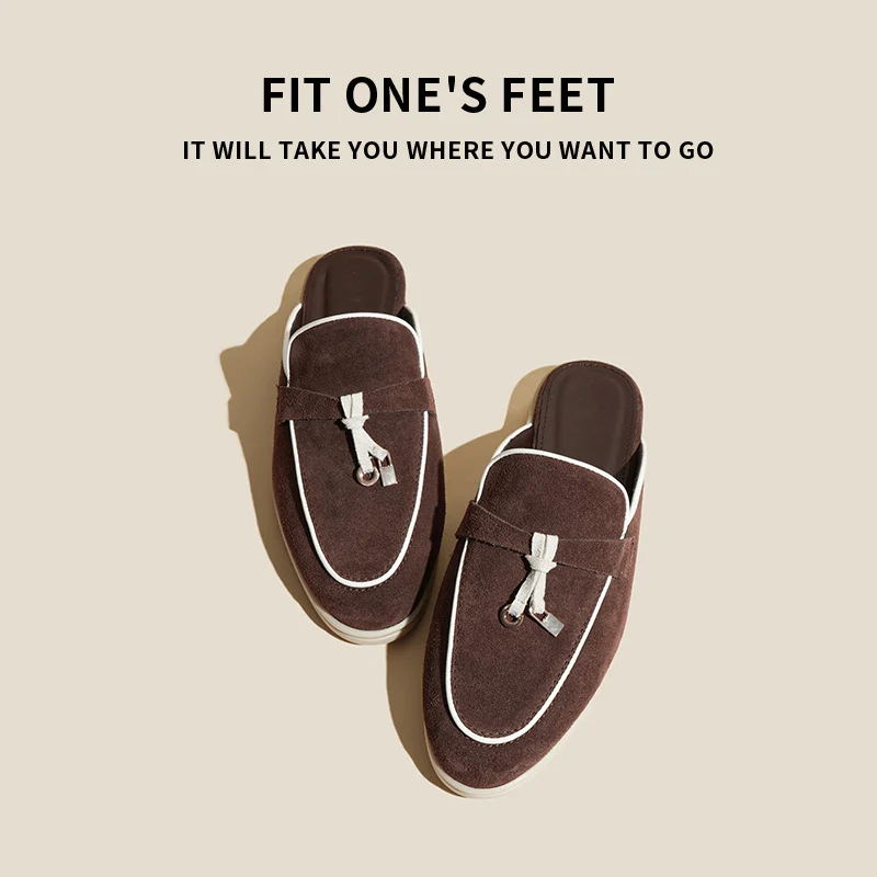 Tassel-button Versatile Soft Shoes For Women - Image 5