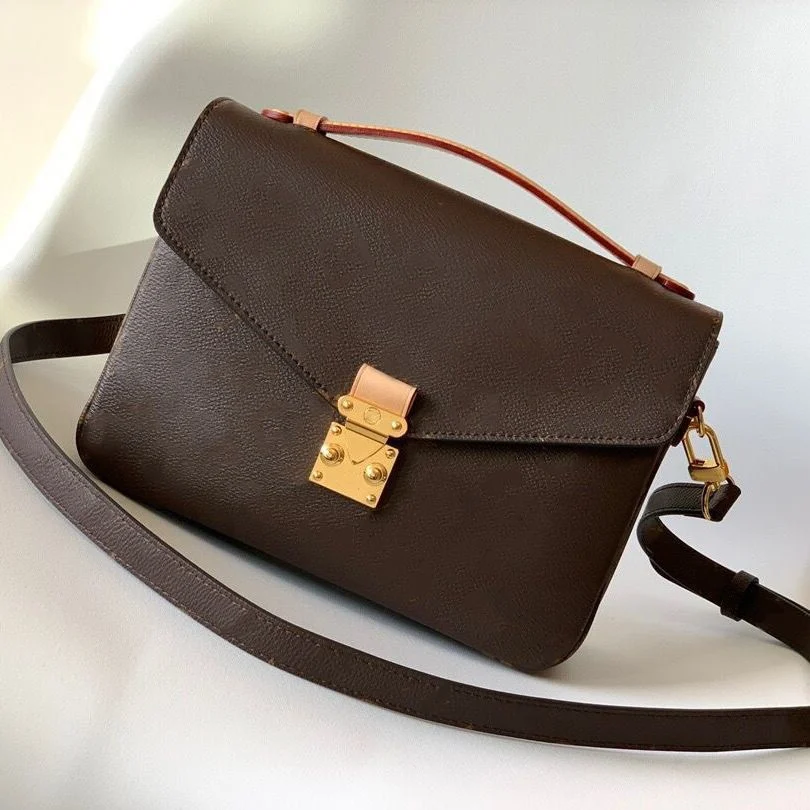 Women's Color Matching Messenger All-match Shoulder L Square Bag - Image 7