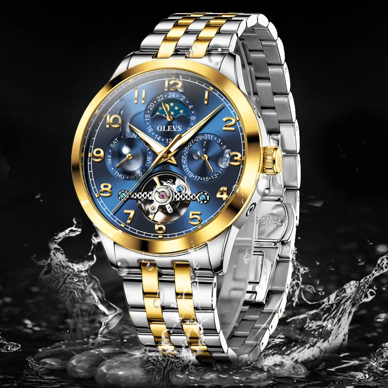 Luminous Waterproof Fully Automatic Mechanical Watch For Men - Image 5
