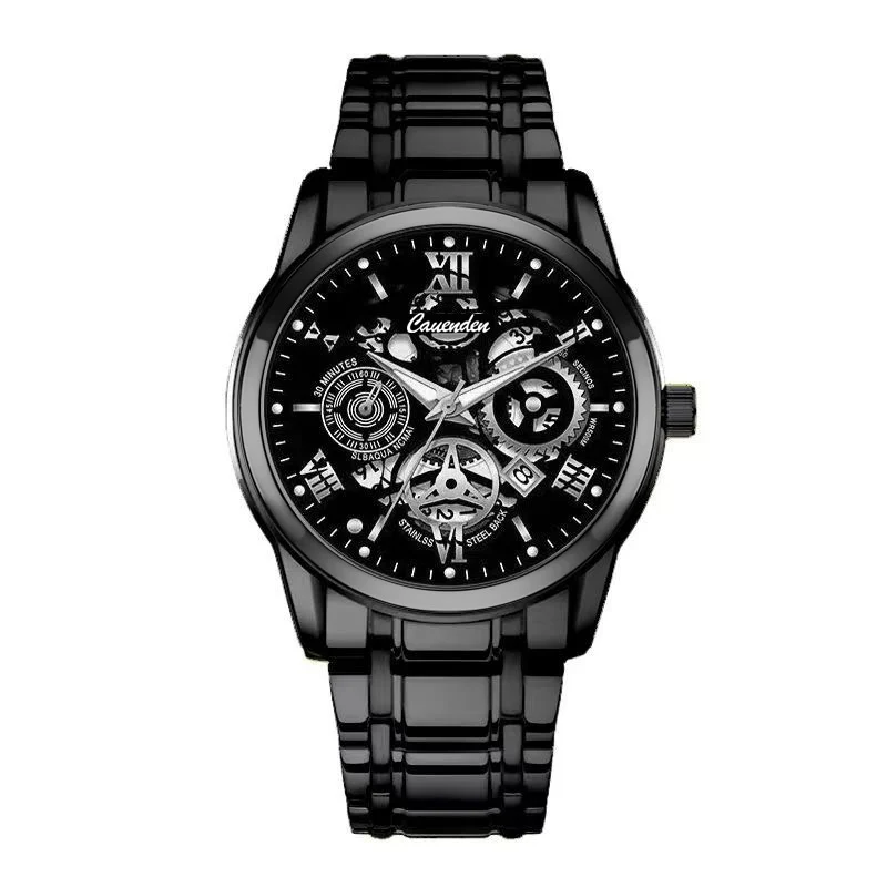 Waterproof Luminous Hollow Out Mens Watch - Image 4