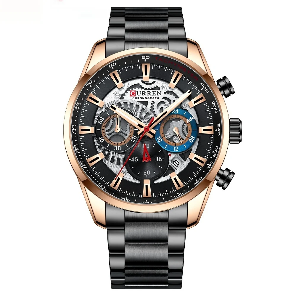 Men's Six-Hand Quartz Fashion Casual Watch - Image 6