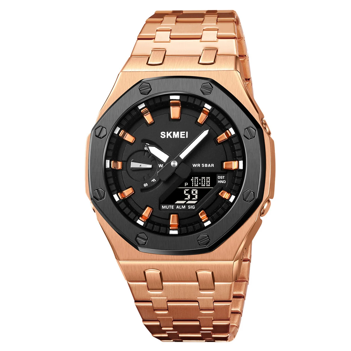 Men's Creative Multifunction Dual-Display Business Electronic Watch - Image 6