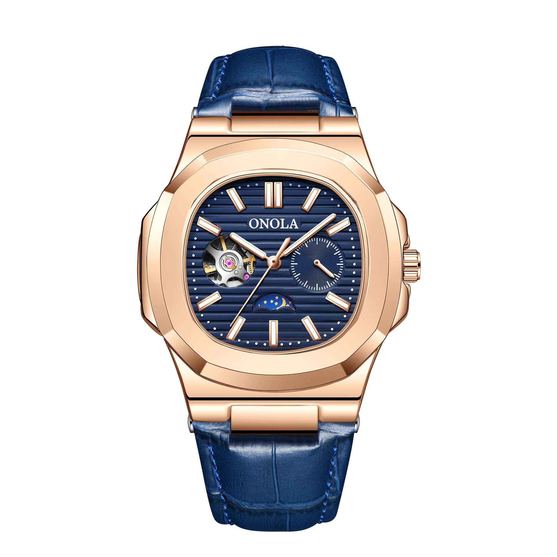 Mechanical Watch Sun Moon And Stars Design - Image 6