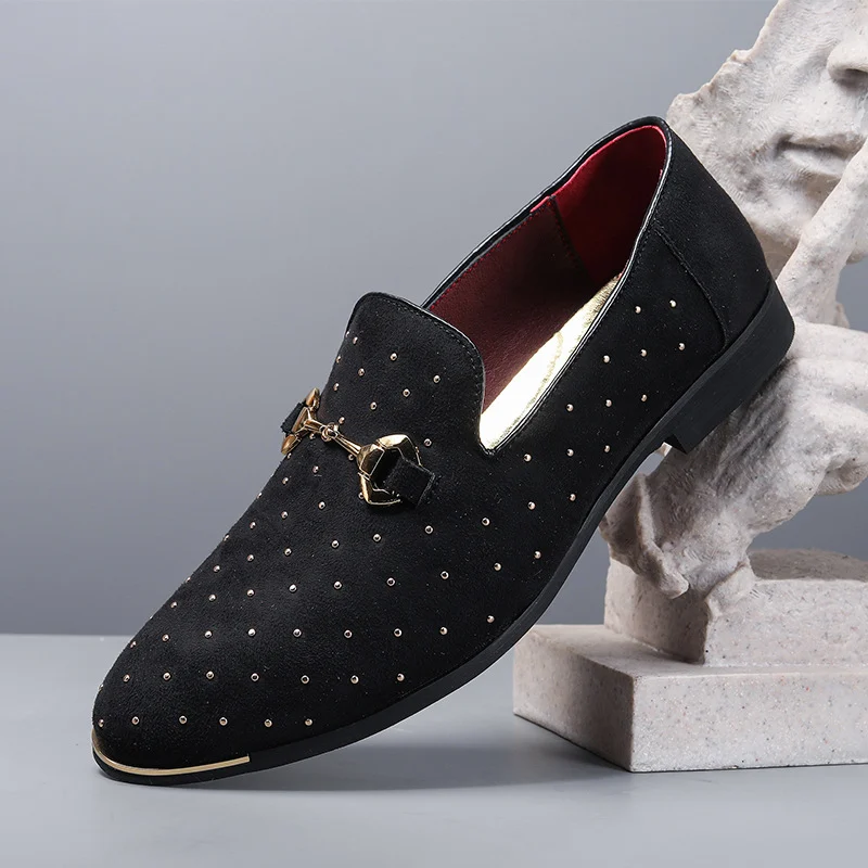 Mens Embroidered Shoes - Image 6