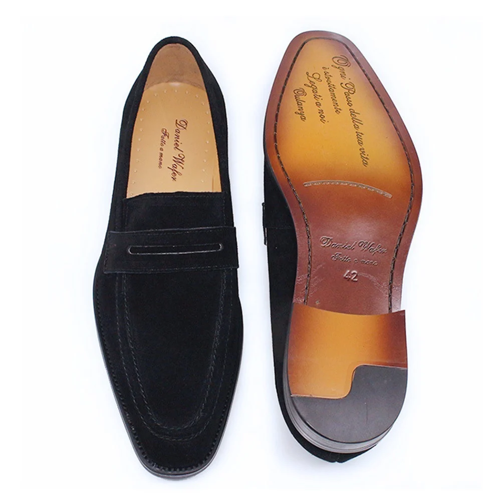 Men Leather Lazy Breathable Casual Shoes - Image 2