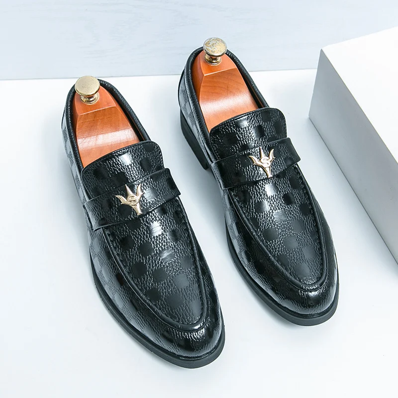 Mens Business Dress Leather Shoes For Summer And Autumn - Image 2