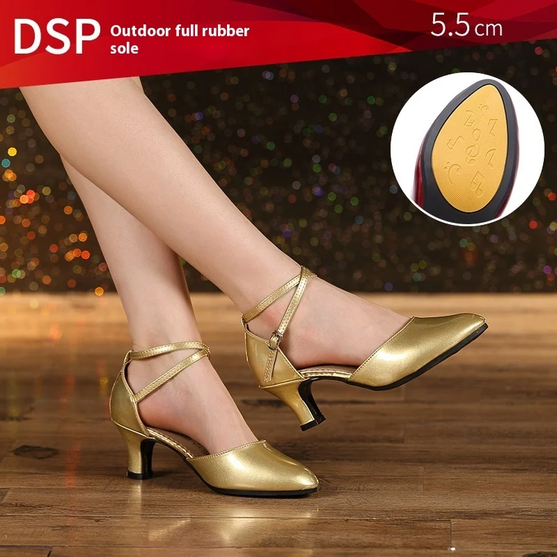 Latin Soft Bottom Square Dance Shoes Women - Image 7