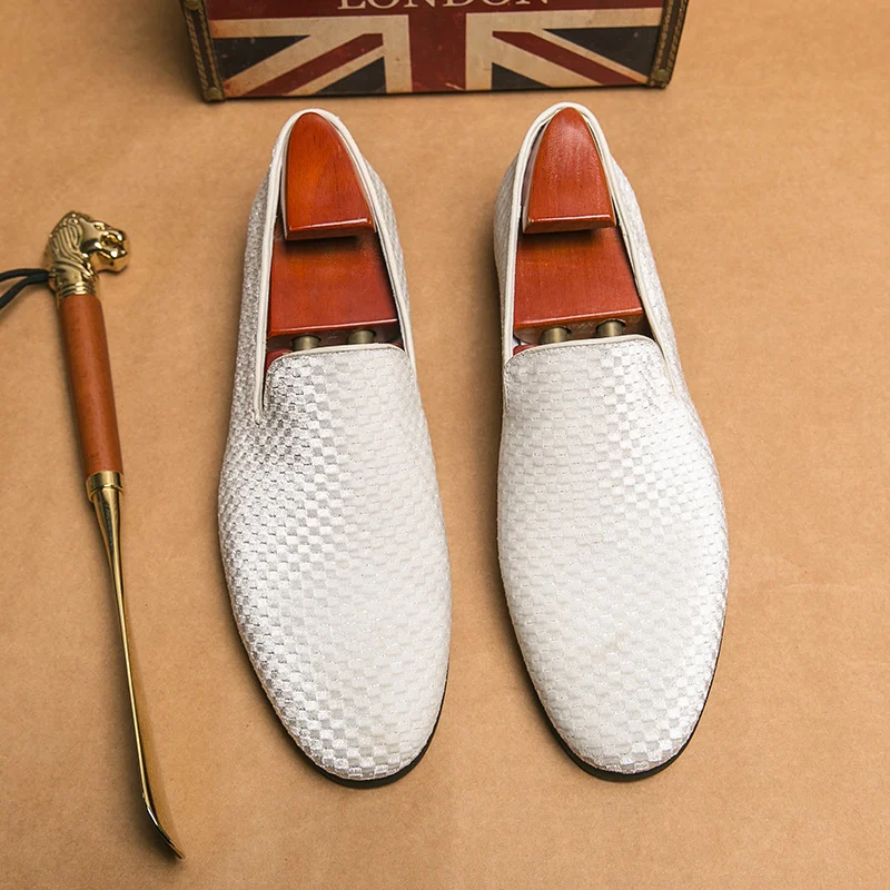 Trendy Casual Driving Leather Shoes For Men - Image 5