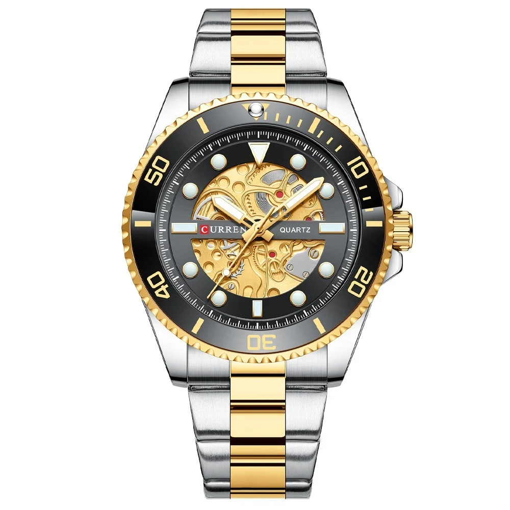 Business Quartz Mens Waterproof Round Watch - Image 5