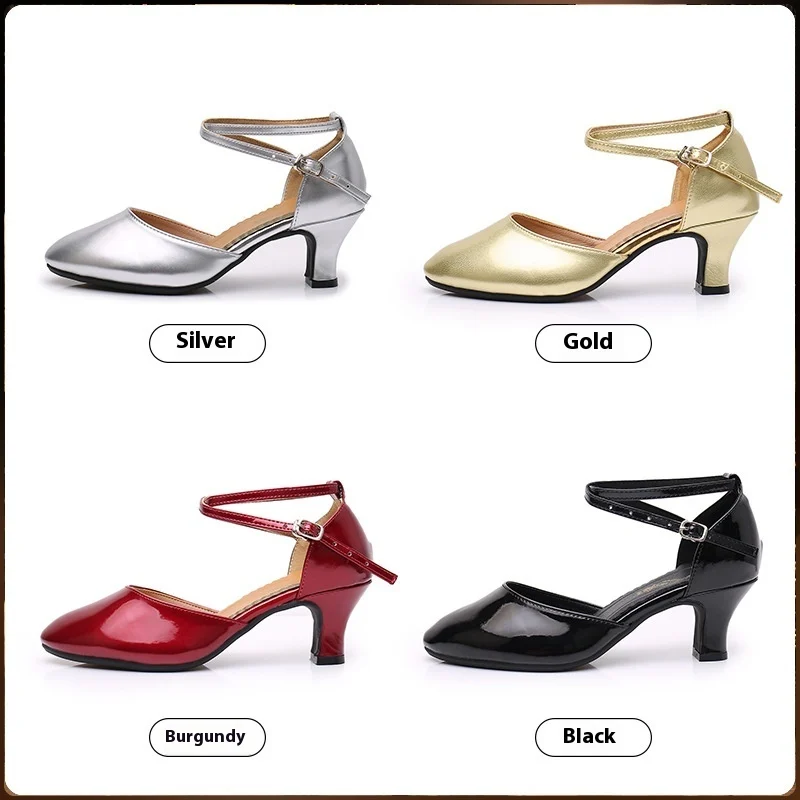 Latin Soft Bottom Square Dance Shoes Women - Image 10