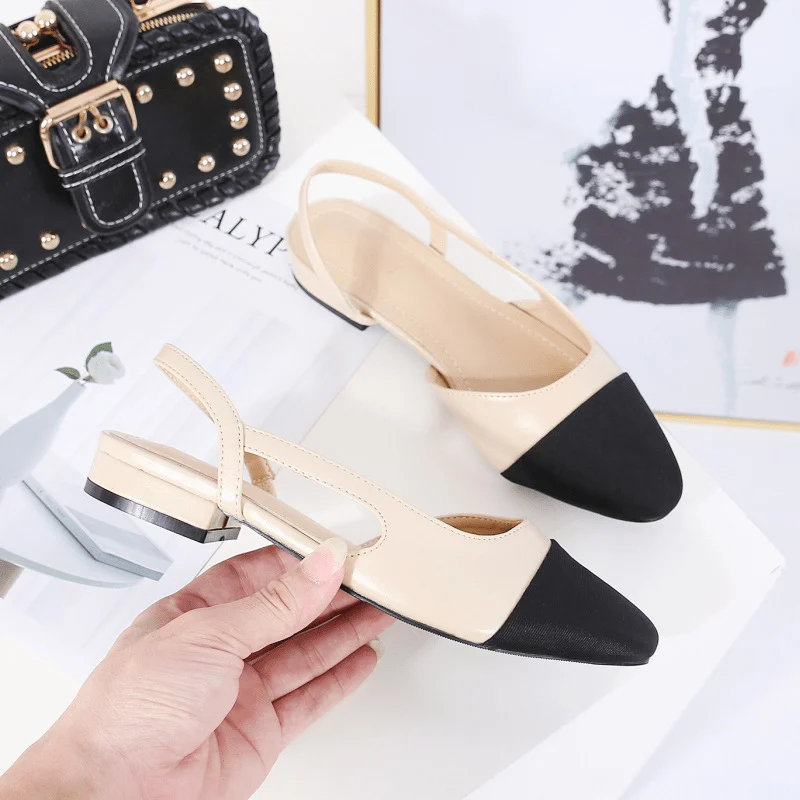 New Single Shoes Women Summer Ins With Skirt Shoes All-match Sandals - Image 5