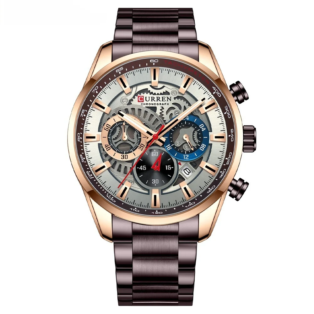 Men's Six-Hand Quartz Fashion Casual Watch - Image 4