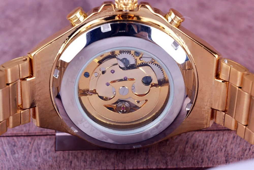 Personalized All-steel Hollow Automatic Mechanical Watch Fashion Watch For Men - Image 10