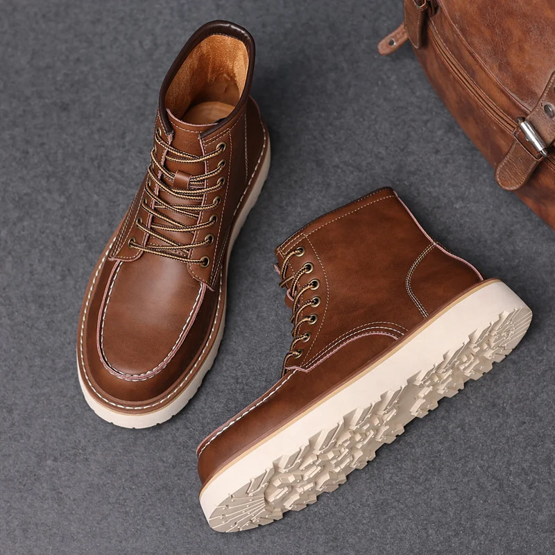 Men's Waterproof Anti-slip Martens Boots