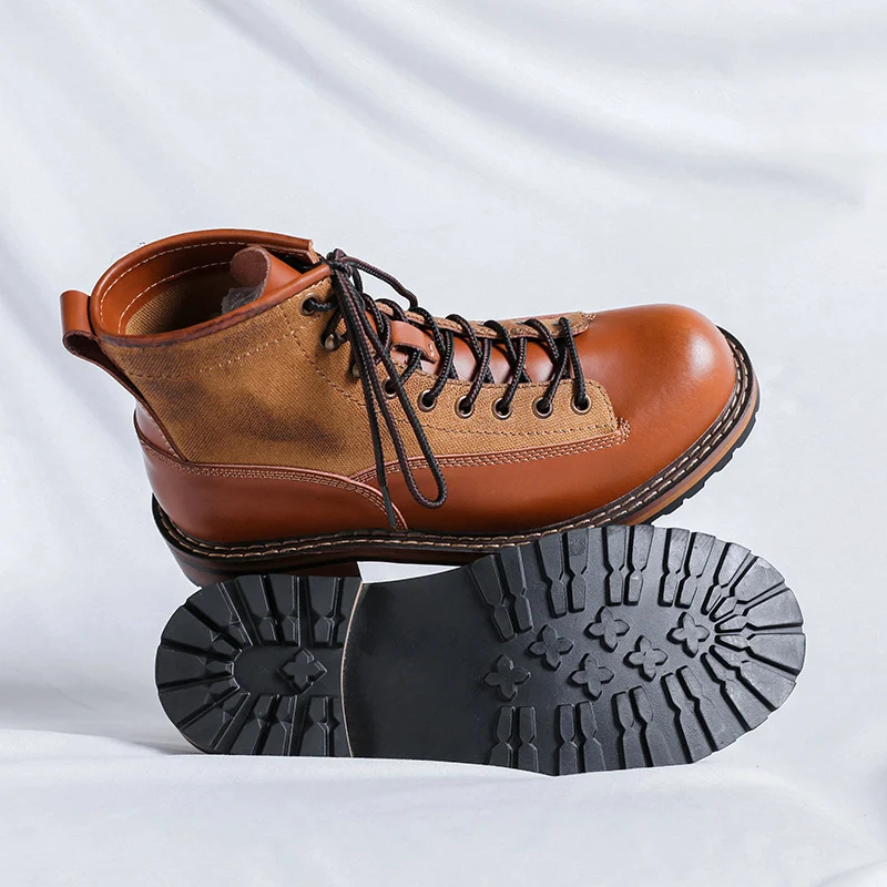 Martin Boots Men's Tooling Platform Leather Boots - Image 4