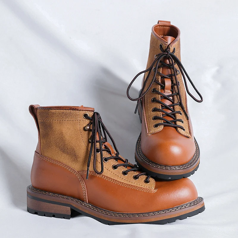 Martin Boots Men's Tooling Platform Leather Boots - Image 2