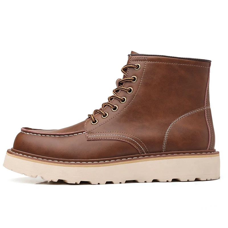Men's Waterproof Anti-slip Martens Boots - Image 4