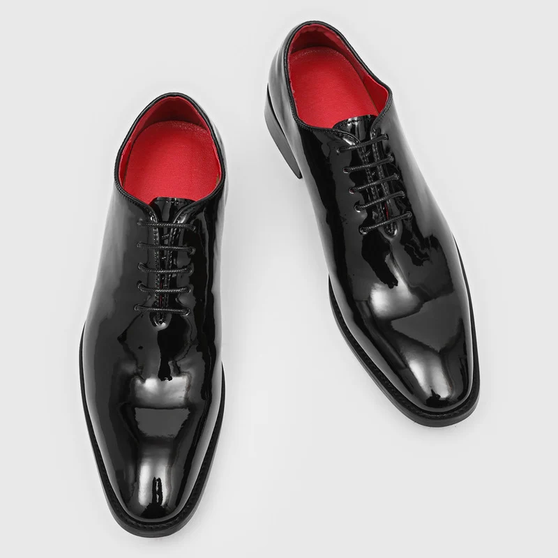 Casual Commuter Formal Red-soled Glossy British-style Business Shoes - Image 3
